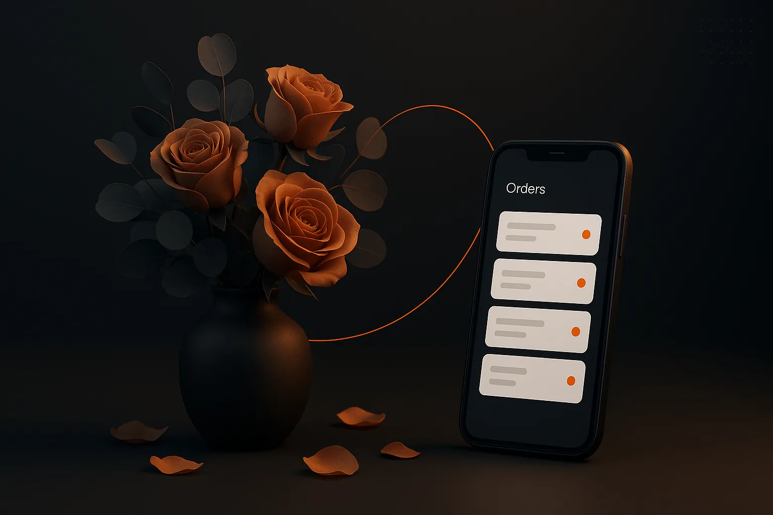 Como receber pedidos para floricultura online: do WhatsApp caótico ao sistema organizado